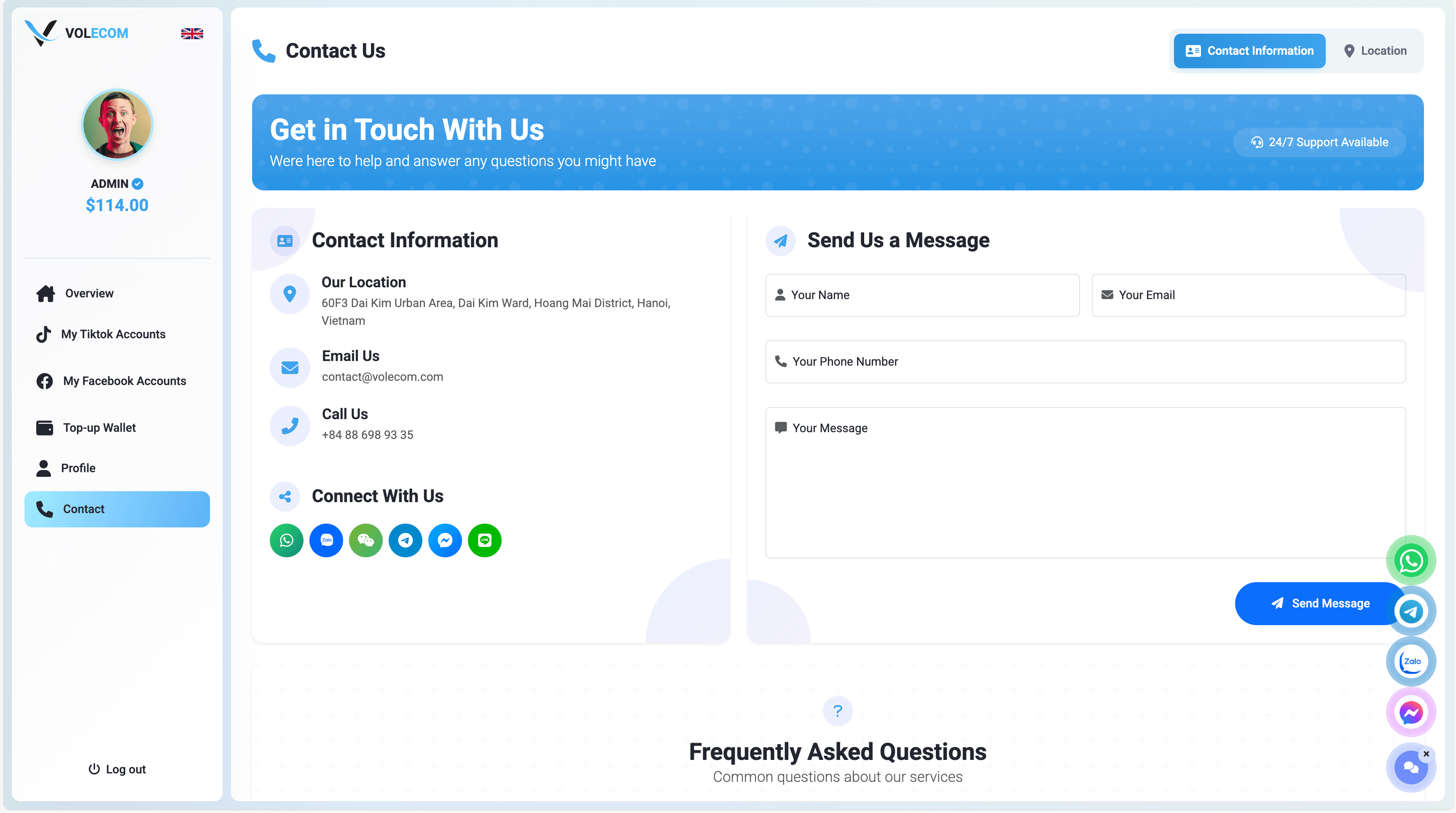 Contact